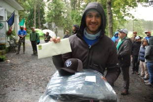 Archie Autenreit, Winner of the Throwline event and the Spirit of the Competition.